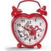 Nici 32455 Mini-Herzwecker Alarm Clock Love Cats Katzen Grau Und Rot -Nici 32455