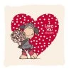 Nici 34588 Kissen Schaf Jolly Mäh Herz Blumen I Love You 26x26cm Plüsch -Nici 34588 1448x2048