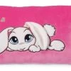 Nici 35671 Kissen Sweet Hearts Hase 43x25cm Plüsch Kuschelkissen Pink