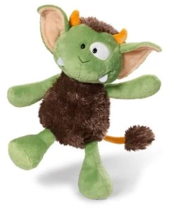 Nici 37632 Monster Jipii! Braun/grün Ca 15cm Schlenker Plüsch Kuscheltier