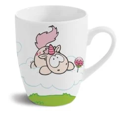 Nici 41613 Tasse Einhorn Theodor Auf Den Wolken Weiß 8x10cm Porzellan