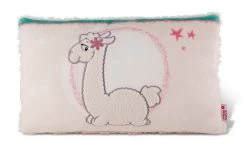 Nici 42252 Kissen Dalia Lama Rechteckig 43x25cm Plüsch LalaLama Lounge