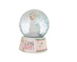 Nici 42262 Schüttelkugel Schneekugel Lama Queen Lama Dalia Ca 6,5cm Traumkugel
