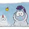 Nici 42445 Kissen Blaues Einhorn Snow Coldson 43x28cm Plüsch