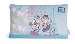 Nici 44279 Kissen Schafe Jolly Chic Und Jolly Journey In Paris Rechteckig 43x25cm