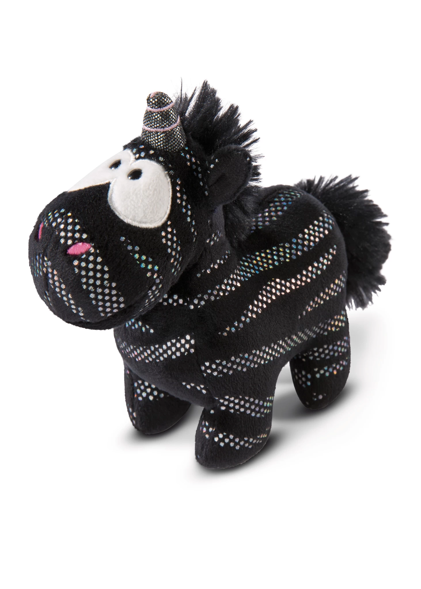 Nici 44953 Schwarz-silbernes Einhorn Starlight Mystery Ca 13cm Plüsch 3 Nici 44953 Schwarz-silbernes Einhorn Starlight Mystery Ca 13cm Plüsch