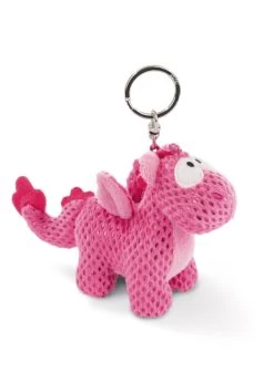 Nici 45694 Schlüsselanhänger Einhorn-Drache Ruby De La Rosa 10cm Plüsch