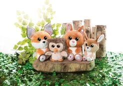 Nici 47696 Glubschis Forest Eichhörnchen Squibble 15cm Plüsch Kuscheltier GREEN -Nici 47698 10 47697 47699 47694 Milieu 2048x1441