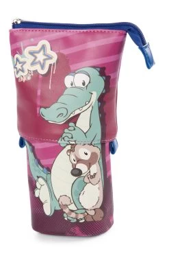 Nici 47984 Mäppchen Schlamper Verstellbar Krokodil & Nilpferd Wild Friends GREEN -Nici 47984 02 ZA Frei 1368x2048