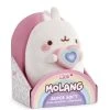 Nici 48224 Molang Mit Regenbogenherz 16cm Stretch-Plüsch Im Karton Kawaii