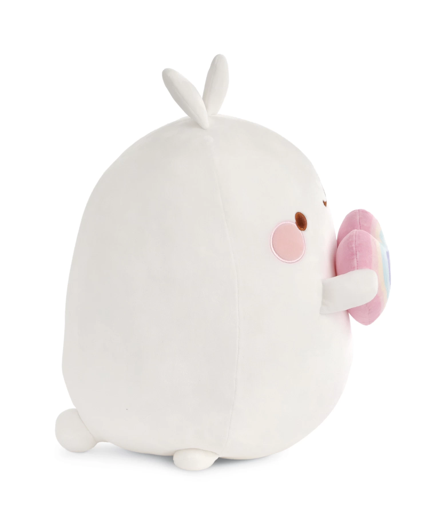 Nici 48226 Molang Mit Regenbogenherz 48cm Stretch-Plüsch Kuscheltier Kawaii 4 Nici 48226 Molang Mit Regenbogenherz 48cm Stretch-Plüsch Kuscheltier Kawaii – Bild 2