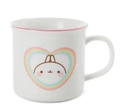 Nici 48234 Tasse Molang Regenbogen In Geschenkverpackung Porzellan 400ml Kawaii -Nici 48234 02 ZA Frei