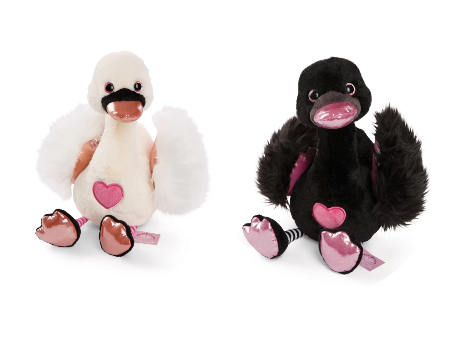 Nici 48270 + 48271 SET Zwei Schwäne 50cm Plüsch Kuscheltier Love Classics GREEN 3 Nici 48270 + 48271 SET Zwei Schwäne 50cm Plüsch Kuscheltier Love Classics GREEN