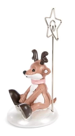 Nici 48359 Fotohalter Zettelhalter Rentier Jonte Polyresin Winter Friends -Nici 48359 02 ZA Frei 1127x2048
