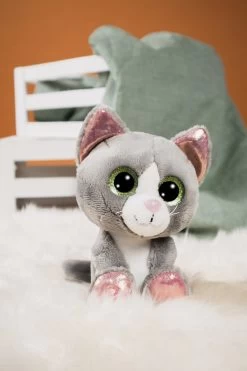 Nici 48697 GLUBSCHIS Katze Grau Felinja Ca 15cm Pet Edition GREEN Haustier -Nici 48697 17 Milieu 1365x2048