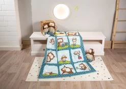 Nici 48936 Decke Eule Oscar Kuscheldecke Kinderdecke Ca 106x140cm Plüsch -Nici 48936 10 48078 48079 Milieu 2048x1447