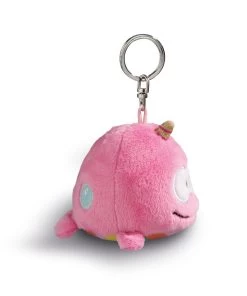 Nici 41850 Schlüsselanhänger Einhorn-Wal Rainbow Bubble 10cm BeanBag Plüsch