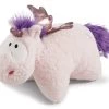 Nici 42336 Kuscheltier-Kissen 2in1 Lila Einhorn Cloud Dreamer Plüsch 40x30cm
