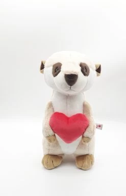 Nici 90551 Erdmännchen Mit Herz Meerkat 30cm Plüsch Kuscheltier Taiwan Limited