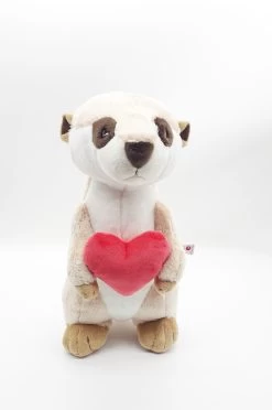 Nici 90551 Erdmännchen Mit Herz Meerkat 30cm Plüsch Kuscheltier Taiwan Limited -Nici Nici 90551 Erdmaennchen mit Herz Meerkat 30cm Pluesch Kuscheltier Taiwan Limited 5